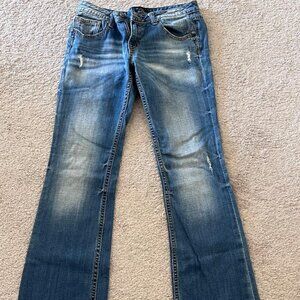 ReRock Jeans by Express Distressed blue